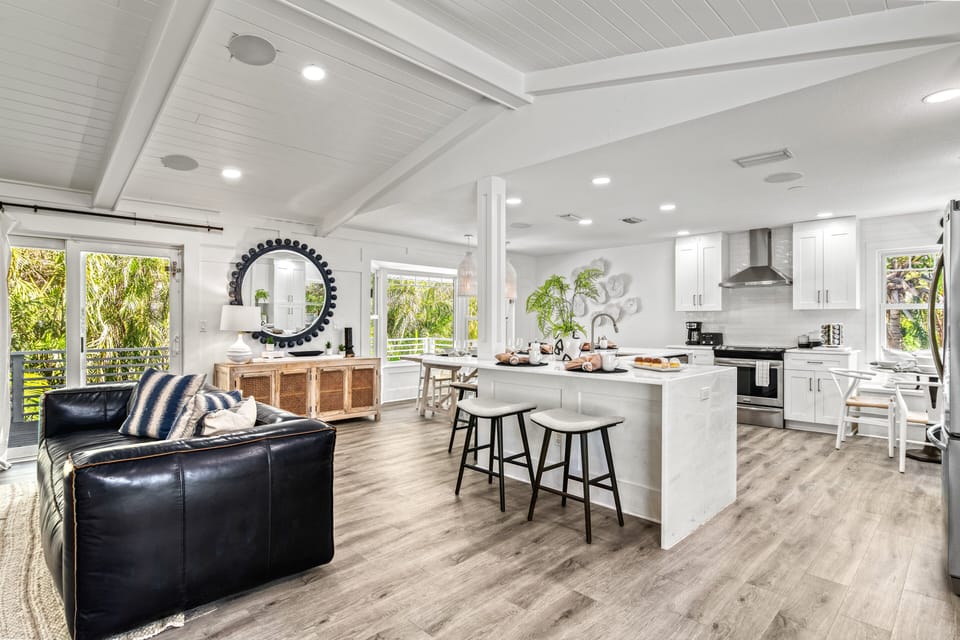 A spacious layout that connects kitchen, dining, and living for effortless entertaining.