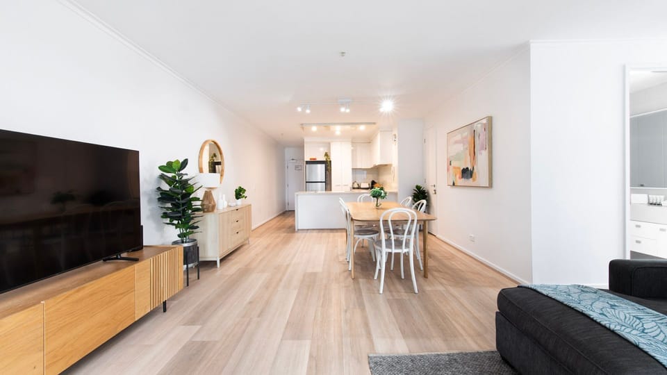 Spacious living room offering comfortable seating