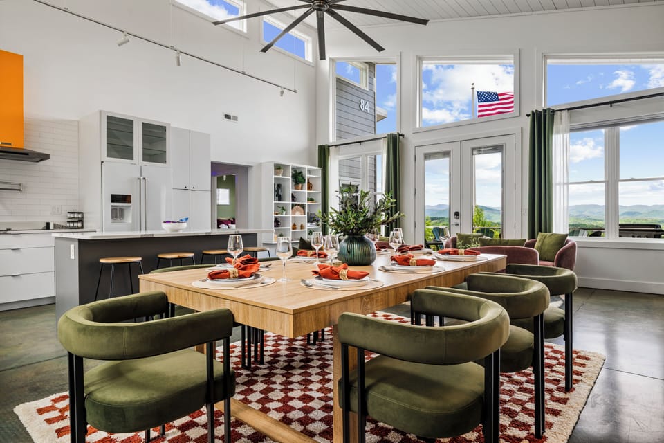 Gather, dine, and make memories in this bright open space.