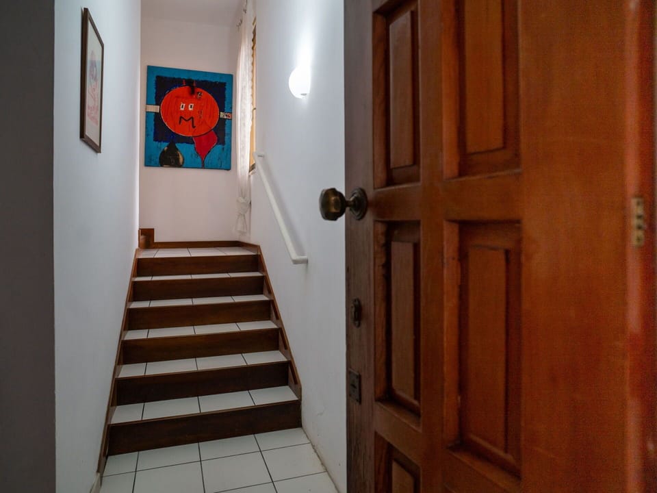 Property, Door, Stairs, Wood, Building, Floor, Wood Stain, Picture Frame, Home Door