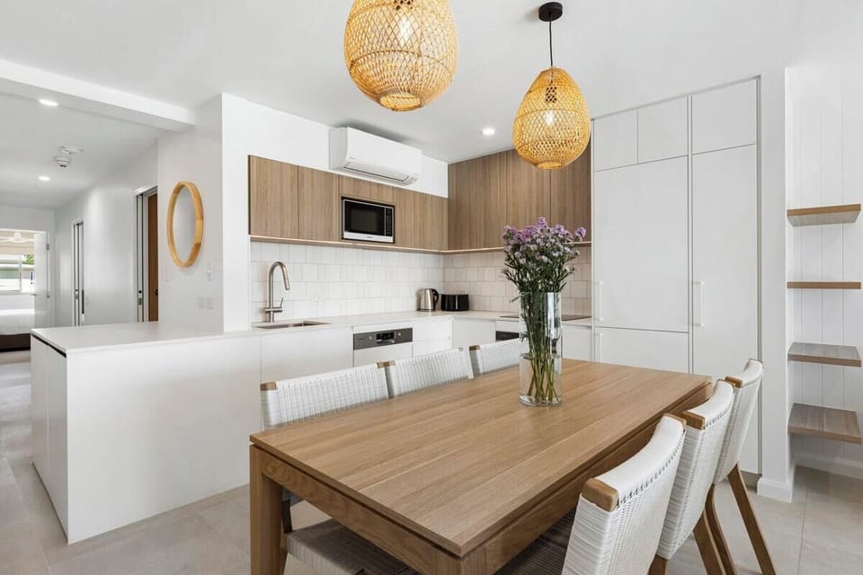 Signature Beachfront 2 Bedroom Suite | Private kitchen | Espresso maker, coffee/tea maker, fridge, microwave