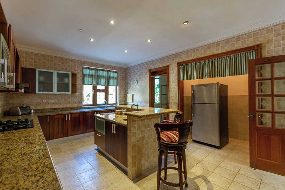 Full kitchen includes washer and dryer, coffee maker, toaster, microwave, etc.