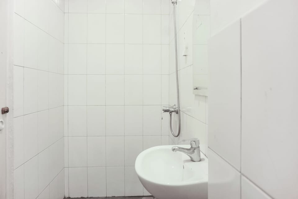 Deluxe Twin Room | Bathroom | Shower, towels, soap, shampoo