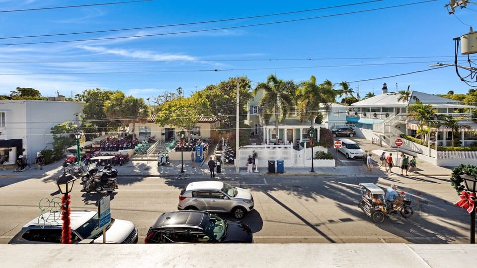 Overlooking Duval Street...