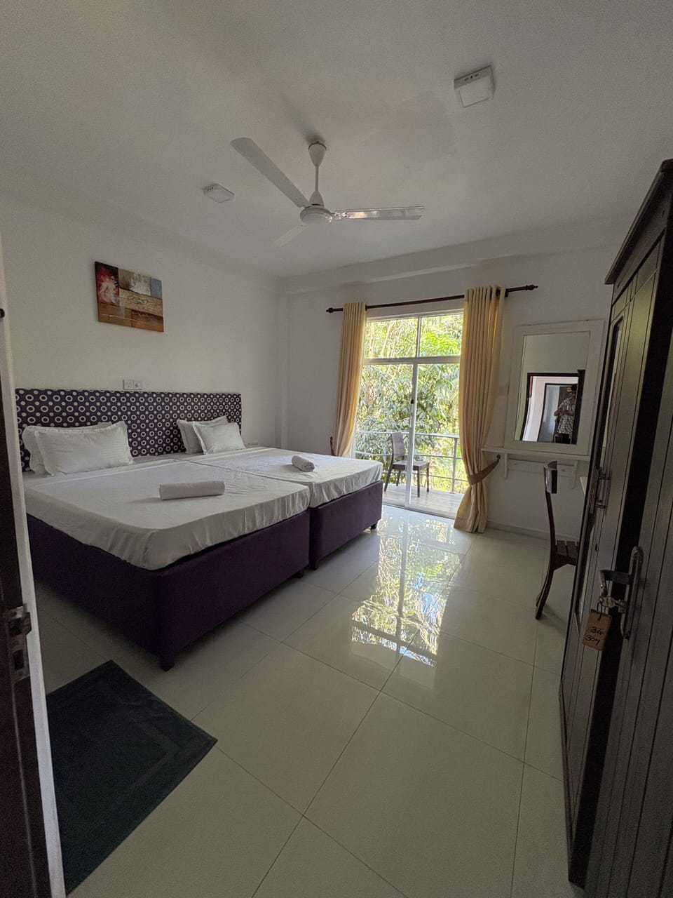 Deluxe Double Room, Garden View | Desk, laptop workspace, free WiFi, bed sheets
