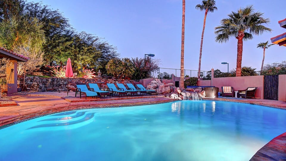 Amazing pool may be heated!