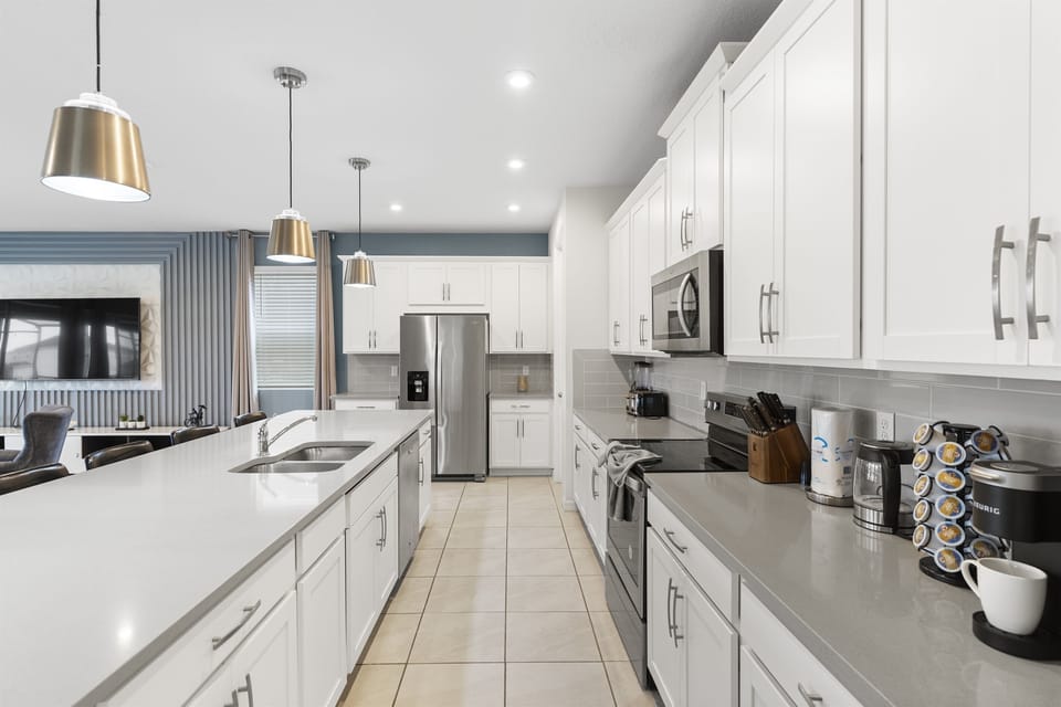 Incredibly Large Chef's Kitchen