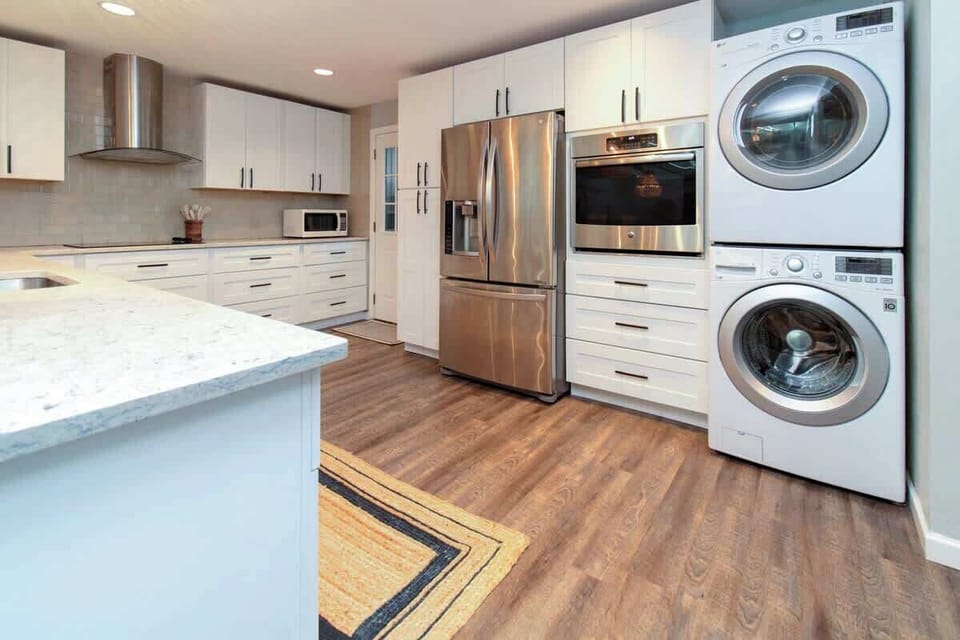 Kitchen with Laundry