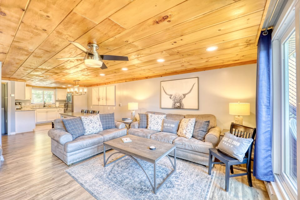 Open living and dining for extraordinary entertaining and living