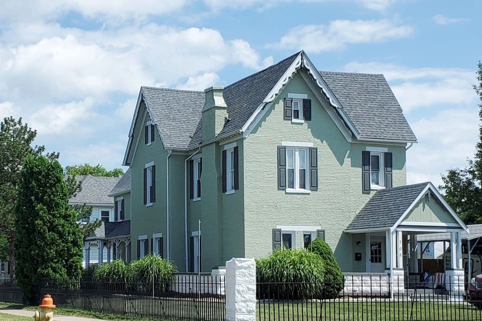 Visit our newly remodeled 1865 home with separate off street parking and entrance