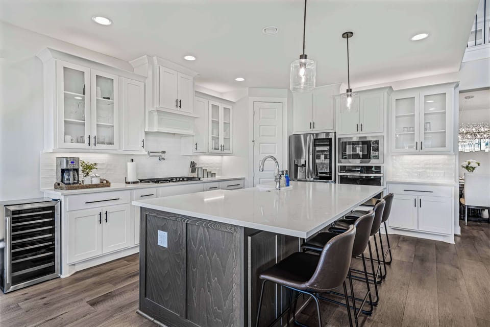 A kitchen big enough to actually cook in
