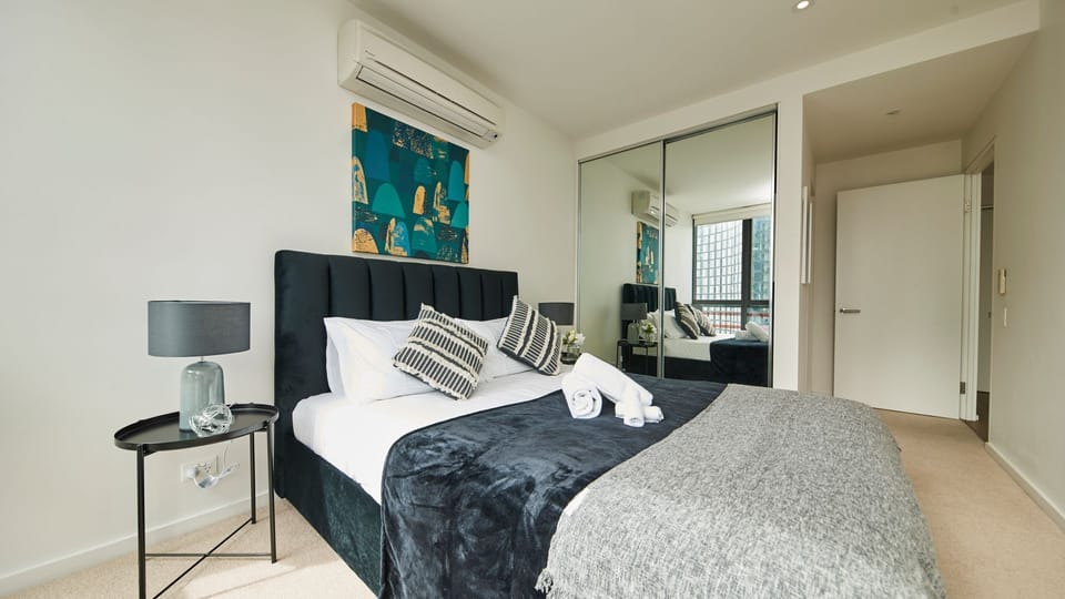Fresh linens and a comfy bed for your stay.