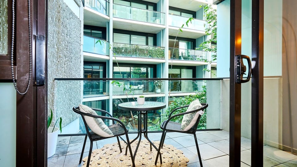Balcony with a relaxing view