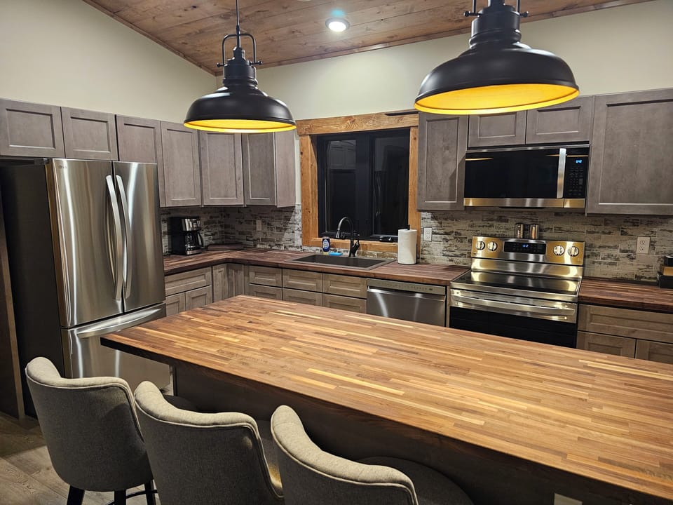 Walnut Kitchen Island