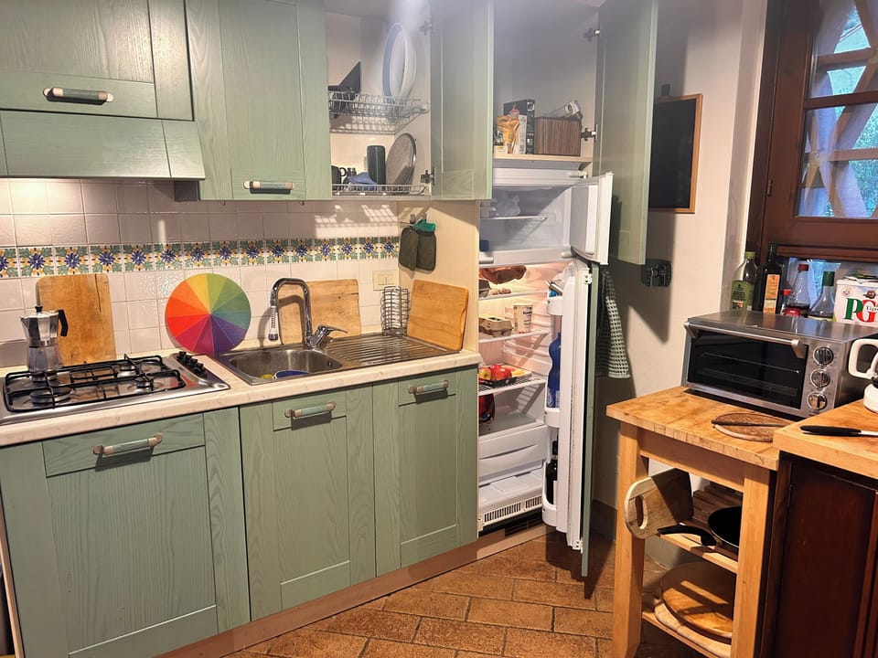 Enough space to cook for and with friends and family...