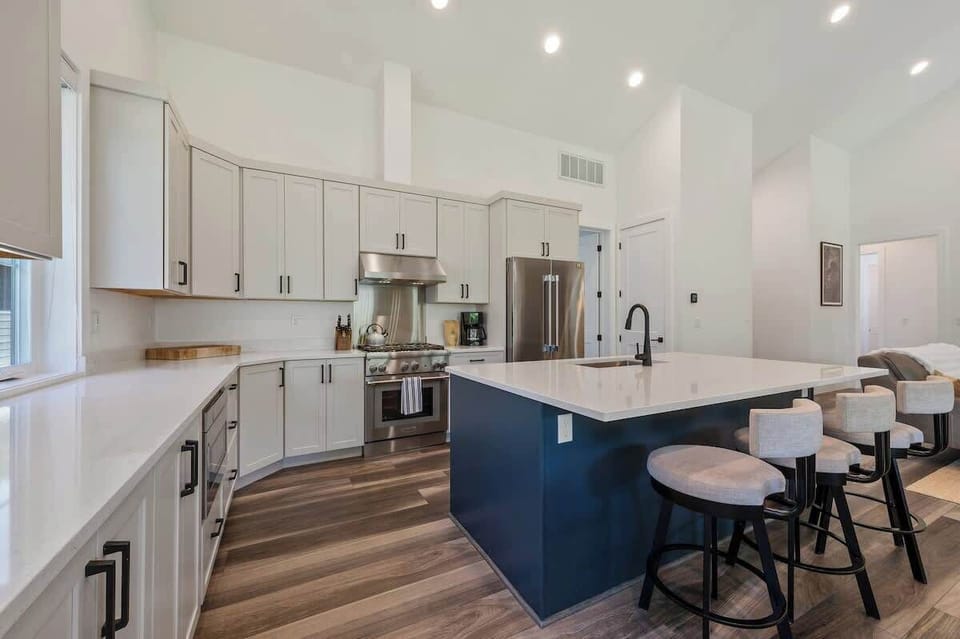 Stylish, modern kitchen. Perfect for cooking, gathering, and entertaining.