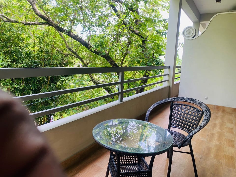 Deluxe Double Room, Balcony, City View | Terrace/patio