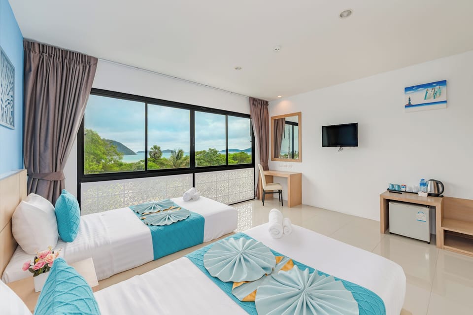 Deluxe Double or Twin Room, Ocean View | Beach/ocean view