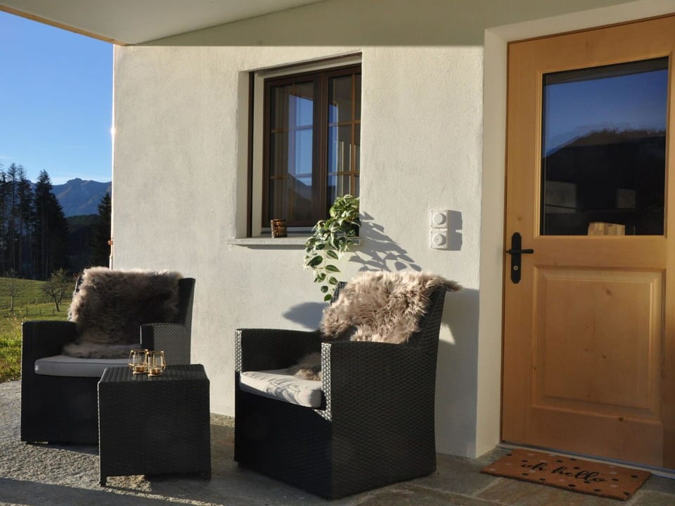 Door, Chair, Home Door, Hardwood, Outdoor Furniture, Wood Stain, Flowerpot, Houseplant, Balcony