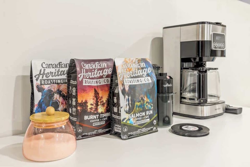 We proudly serve locally roasted coffee
