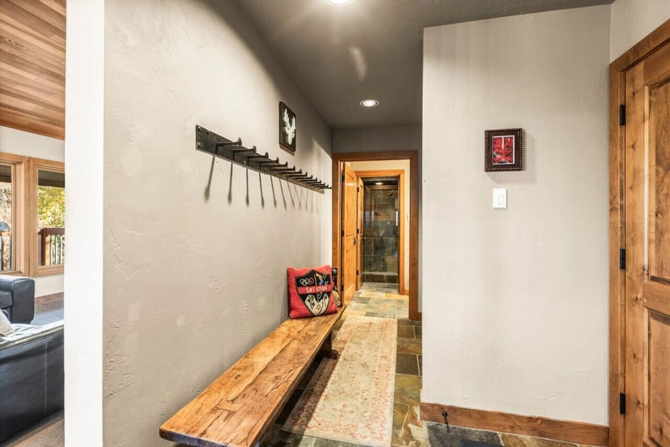 Drop zone inside the front door