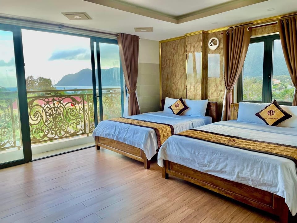 Basic Quadruple Room, City View | Soundproofing, WiFi (free)