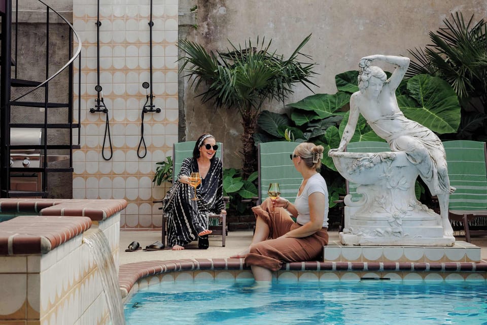 Heated Pool and Spa | Resort Style Relaxation Area with Gathering Space | Outdoor Area