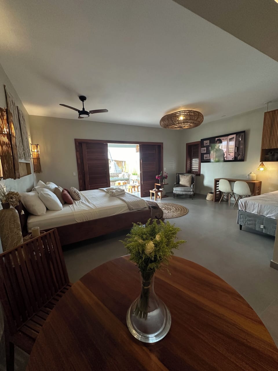 Luxury Quadruple Room, Sea View | In-room safe, iron/ironing board (on request), WiFi (free), bed sheets
