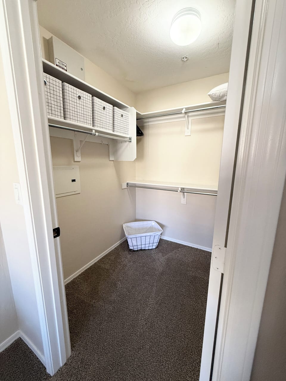 full walk in closet