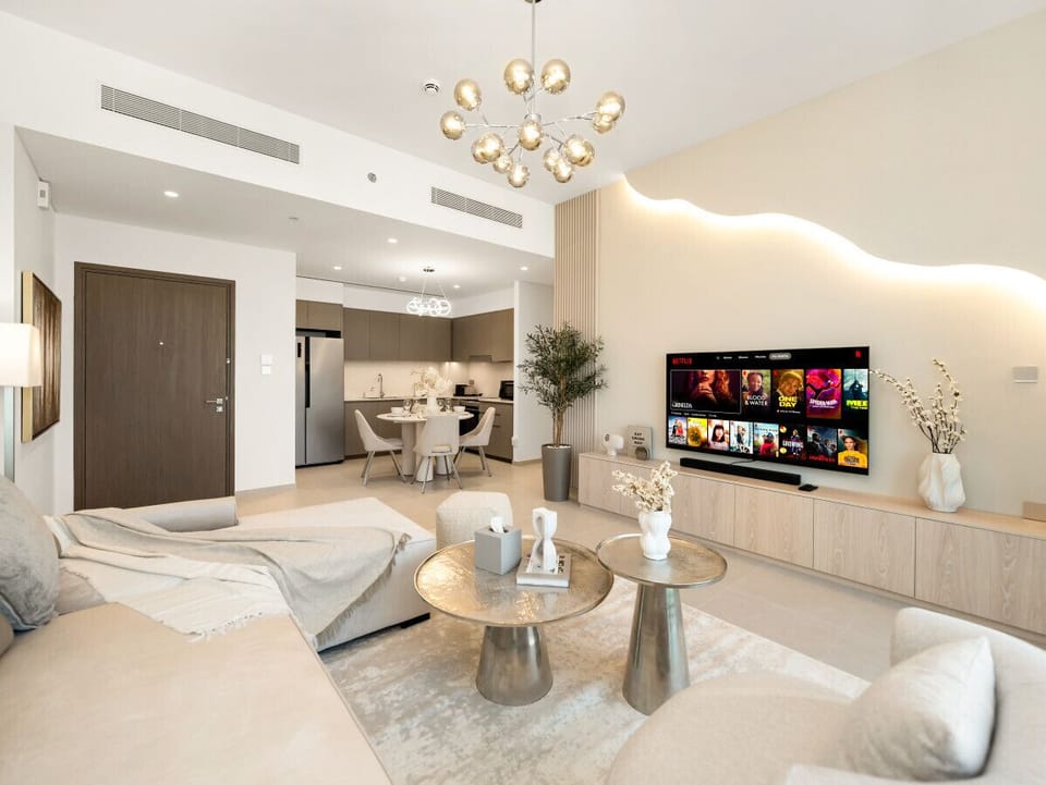Relax and stream your favorites on the Smart TV
