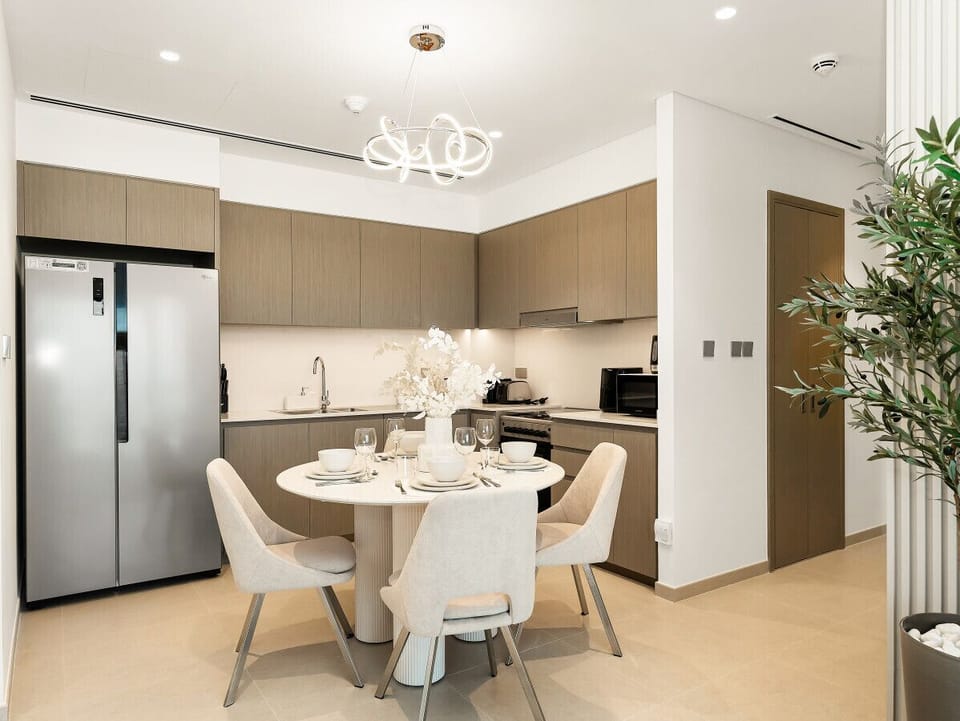 Fully Equipped Modern Kitchen and dining