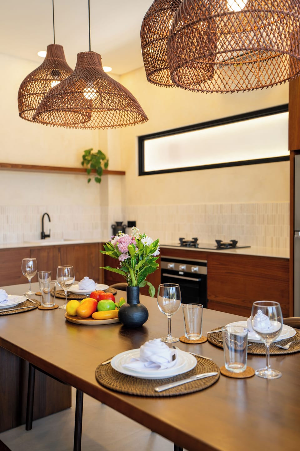 Deluxe Villa, Balcony, Hill View | Private kitchenette | Full-size fridge, microwave, oven, stovetop