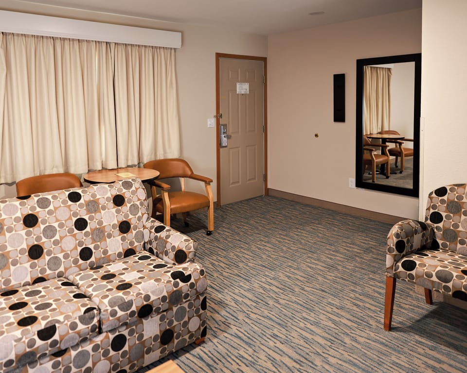Suite | Living area | 32-inch TV with cable channels