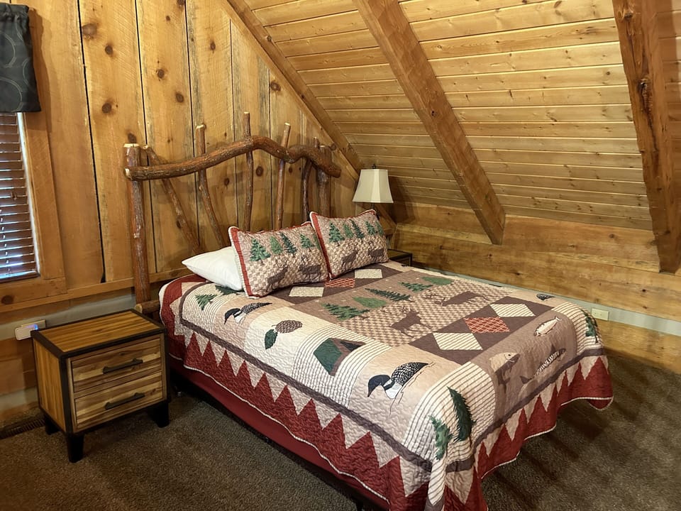 Queen bed
