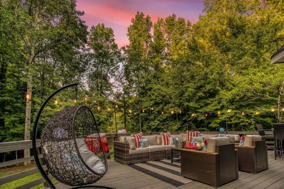 Outdoor sitting area