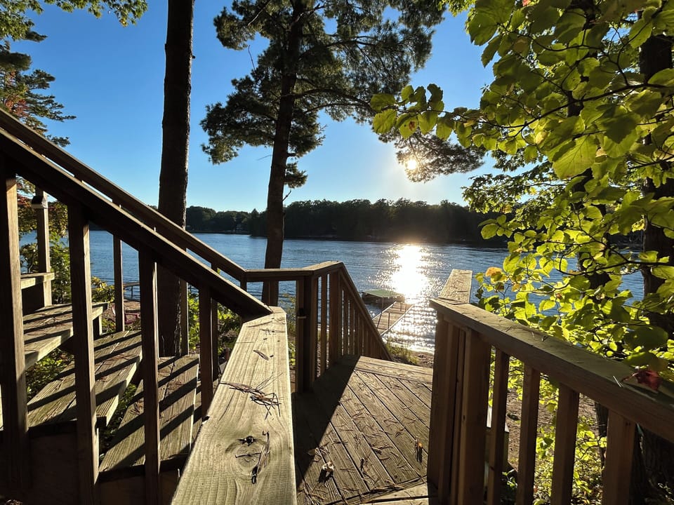 Stairs to the beach