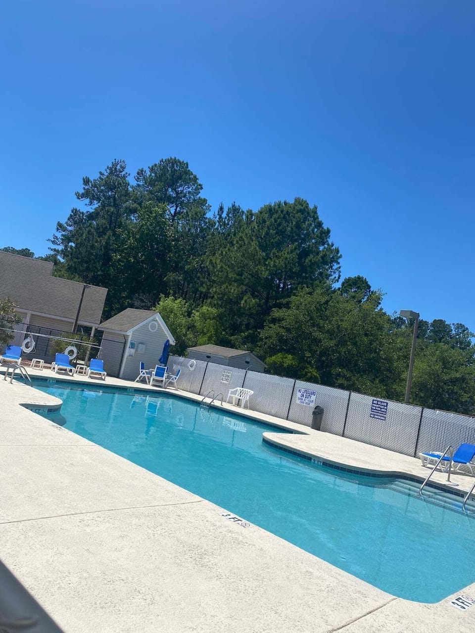 Large community pool