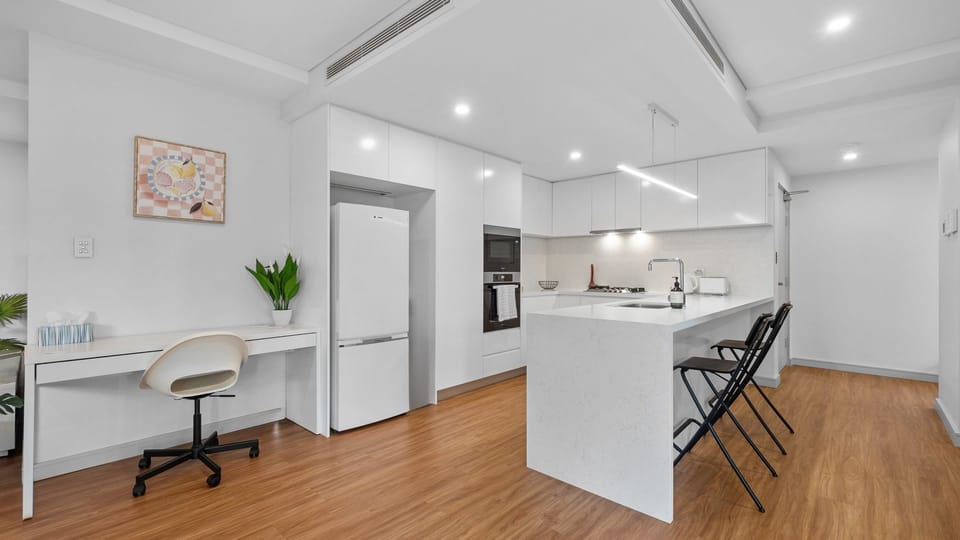 Cook, eat, and relax—everything you need in one space.