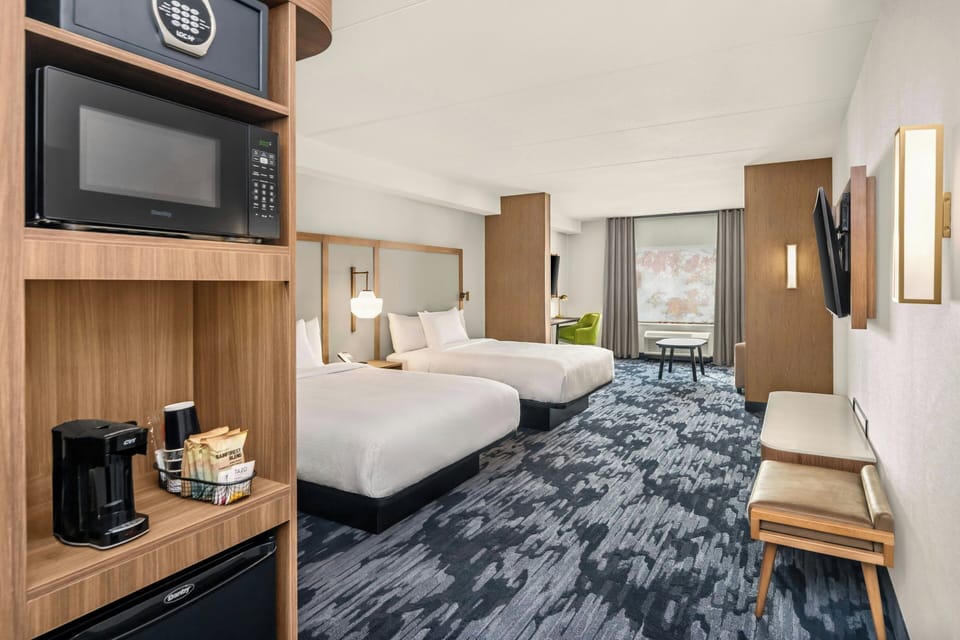 Studio, Multiple Beds | Egyptian cotton sheets, premium bedding, pillowtop beds, in-room safe