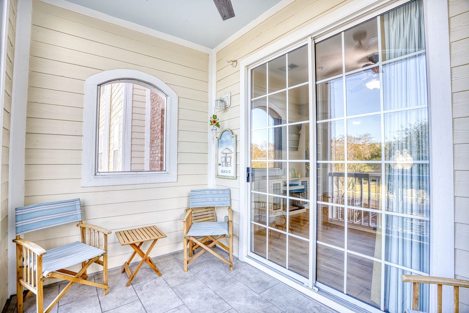 Second Floor Balcony perfect for daytime relaxing or night time unwinding