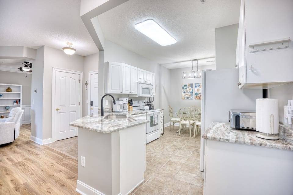 Newly Remodeled Kitchen, including countertops, fixtures, paint and hardware