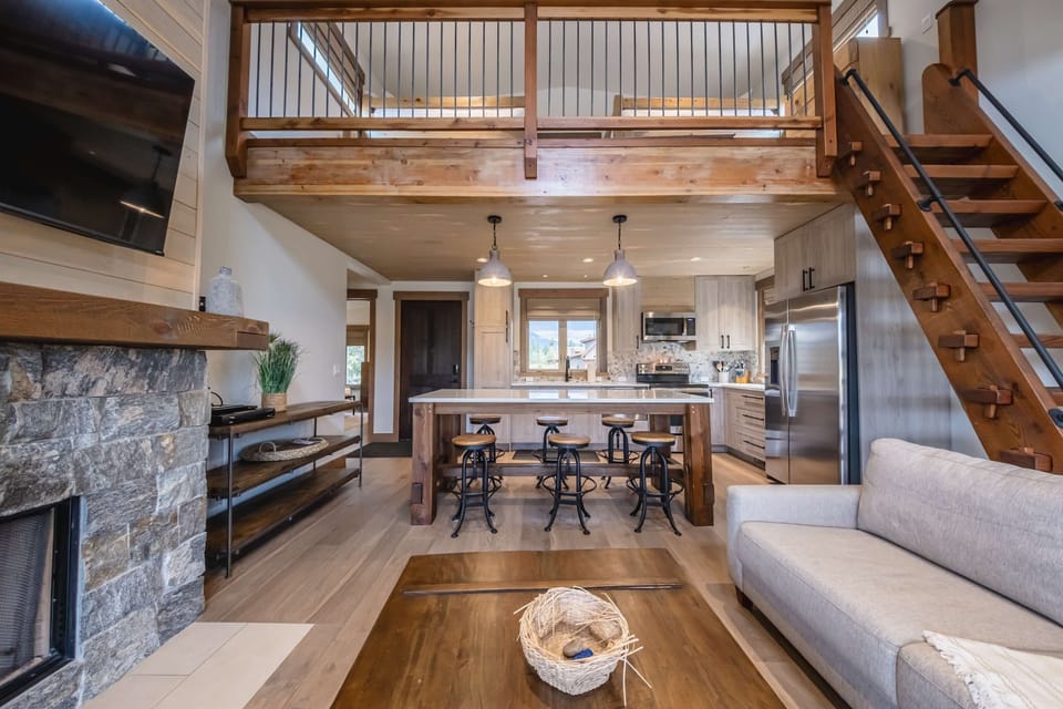 House, Multiple Beds, Hot Tub, Garden View (Getaway at the Wilderness Club) | Living area | 50-inch flat-screen TV with digital channels