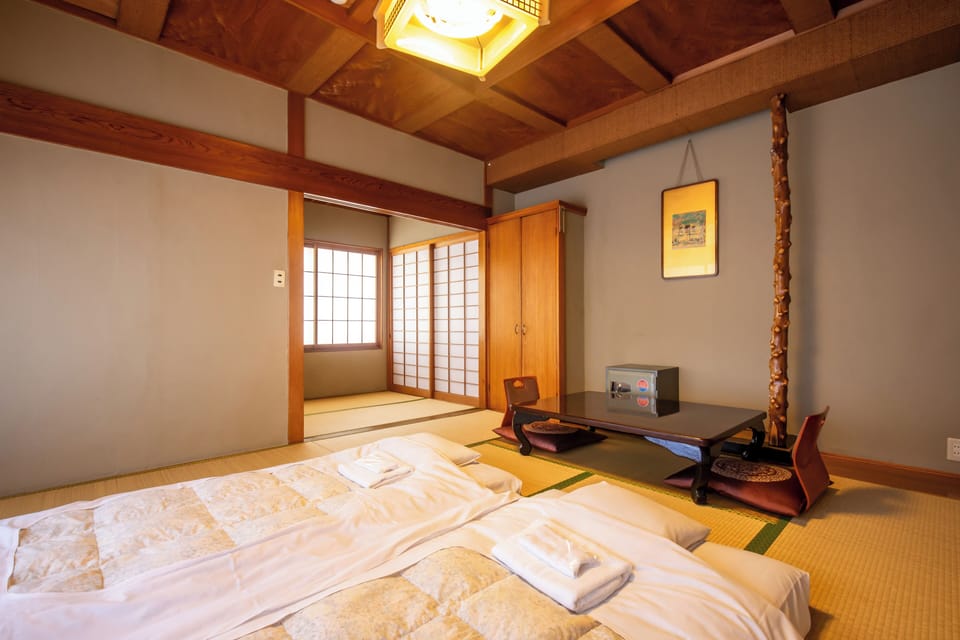 Japanese Style Room, 2F, Shared Bathroom/Toilet | In-room safe, free WiFi, bed sheets