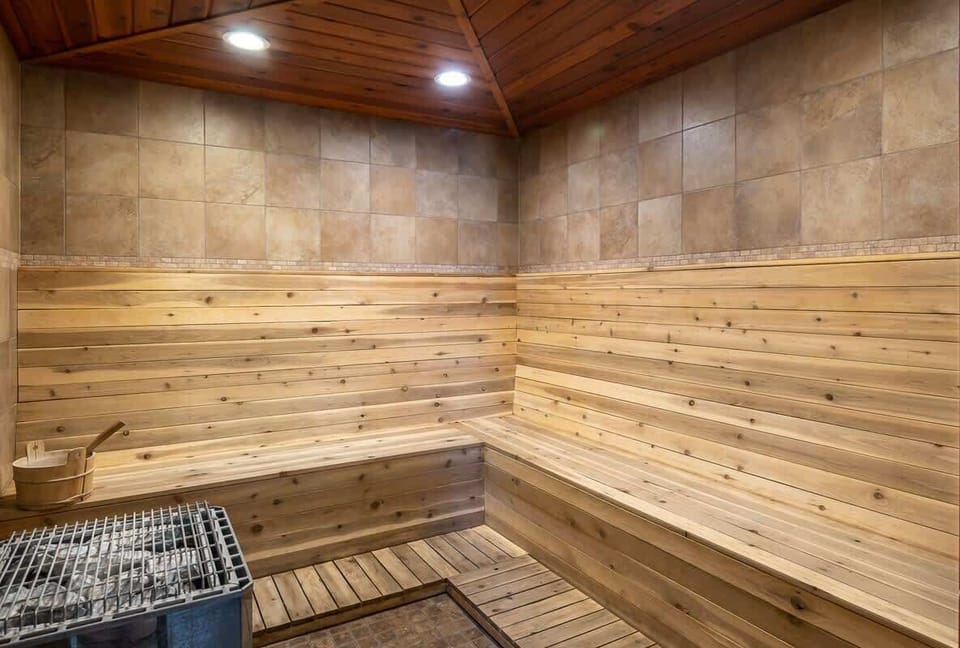 Wet Sauna located in the indoor pool building