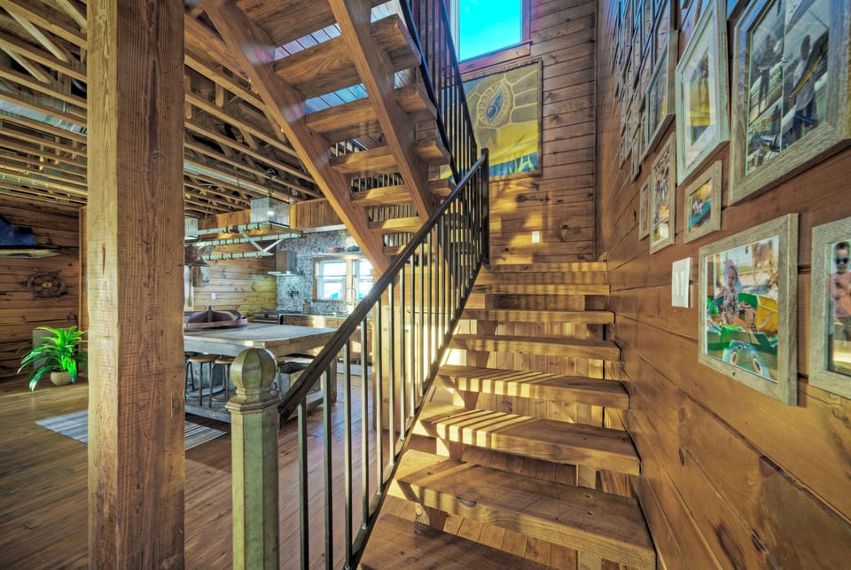 Stairs. 