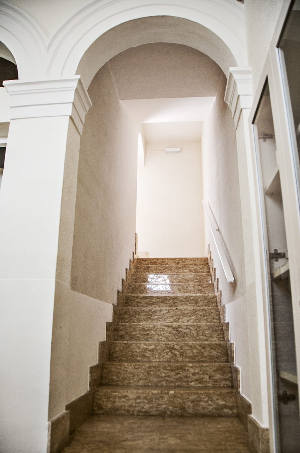 Interior entrance