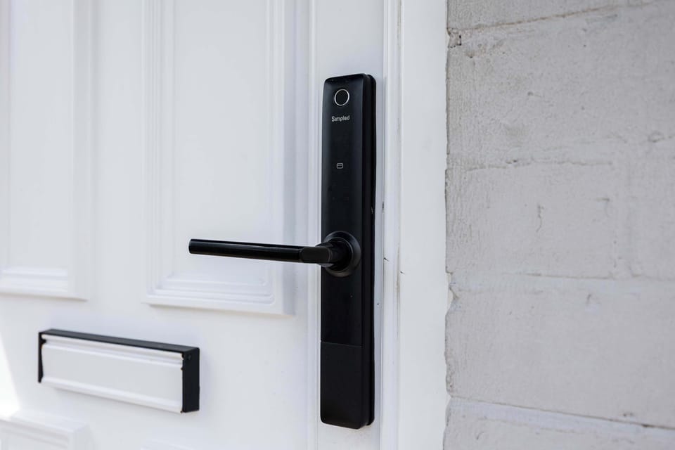 Smart door: Code will be provided; you will use it on the door! 