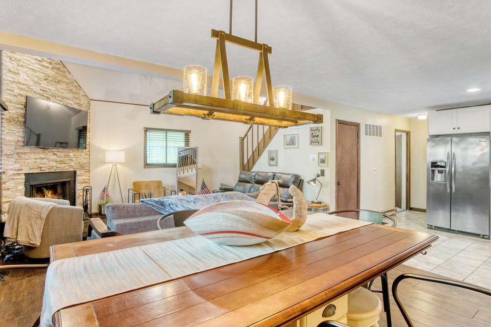 Dining Area | Dishware & Flatware | 1st Floor