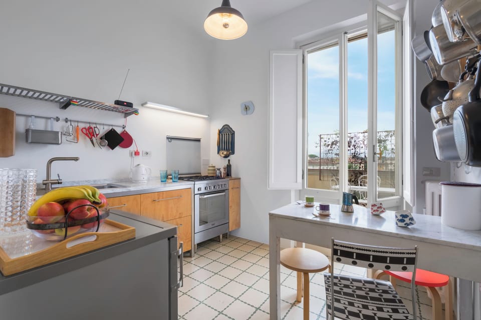 Condo, City View | Private kitchen | Fridge, oven, dishwasher, espresso maker