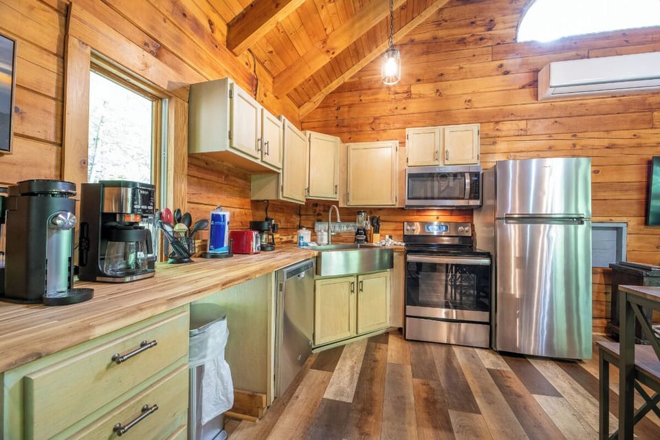 Manna's fully-equipped kitchen